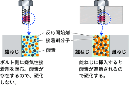 嫌気性接着剤の解説